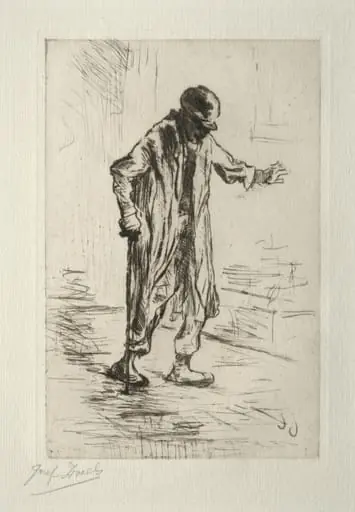 Stumbling Old Man
