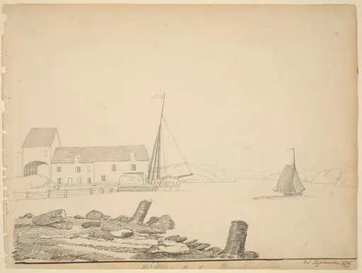 Hudson River Landing [recto]