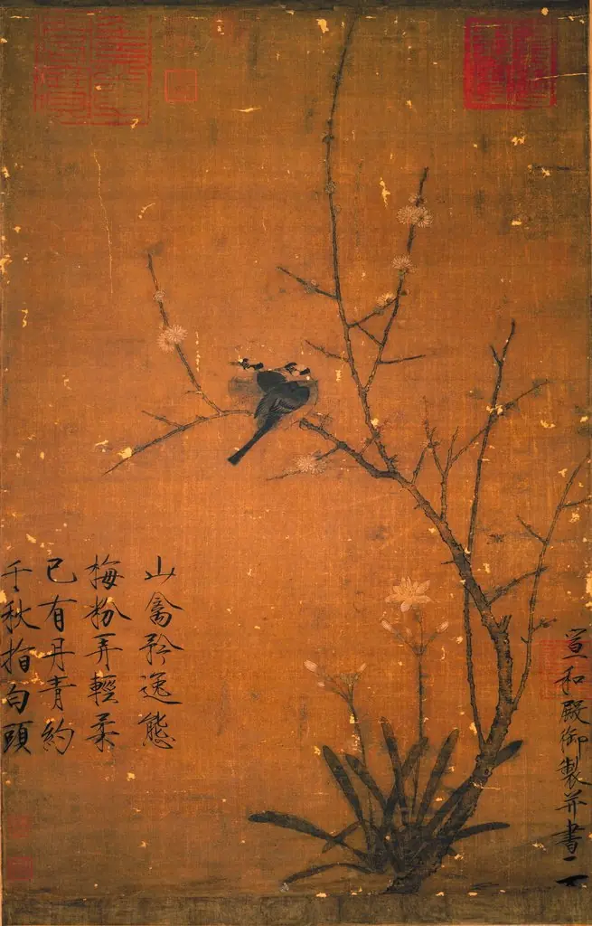 Chimonanthus and Birds