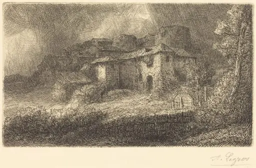 Ruins of a Chateau (Les ruins du chateau)