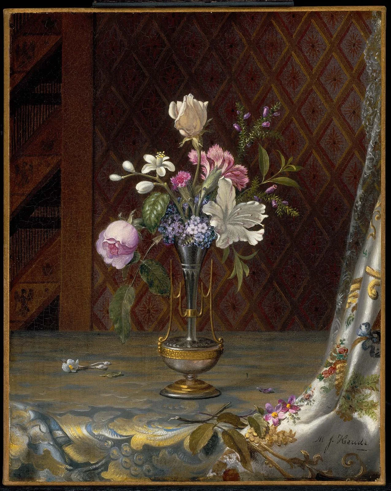 Vase of Mixed Flowers