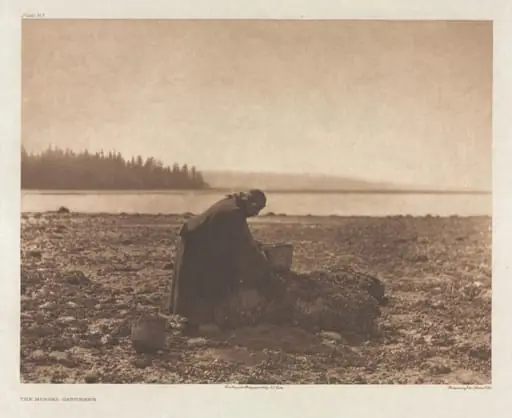 Portfolio IX, Plate 313: The Mussel Gatherer