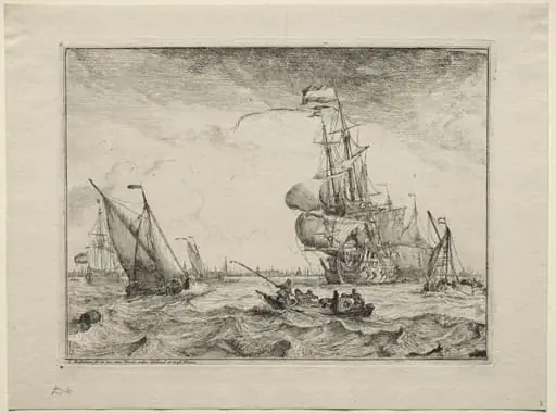 Ships Under Full Sail