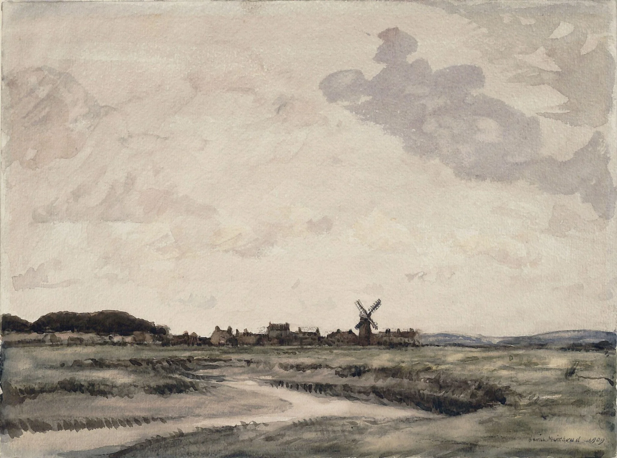 Landscape with Windmill