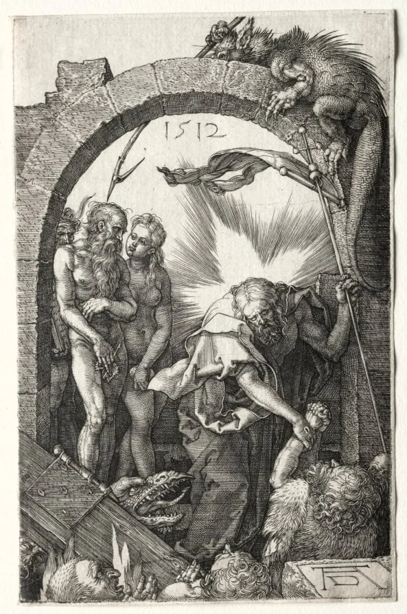 Christ in Limbo, by Albrecht Dürer, 1512