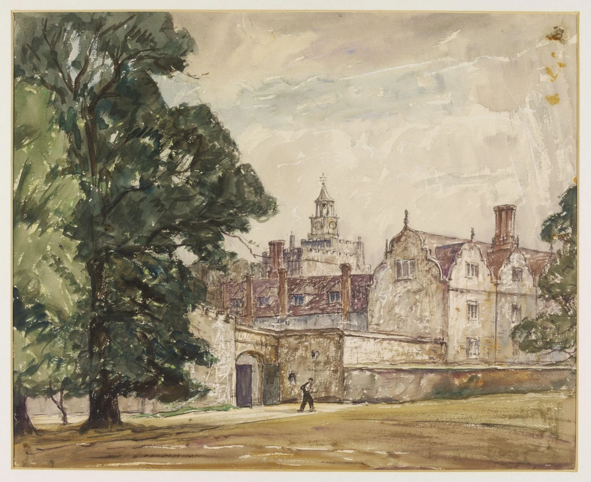 Knowle, by Anna Lea Merritt, watercolor, 1940