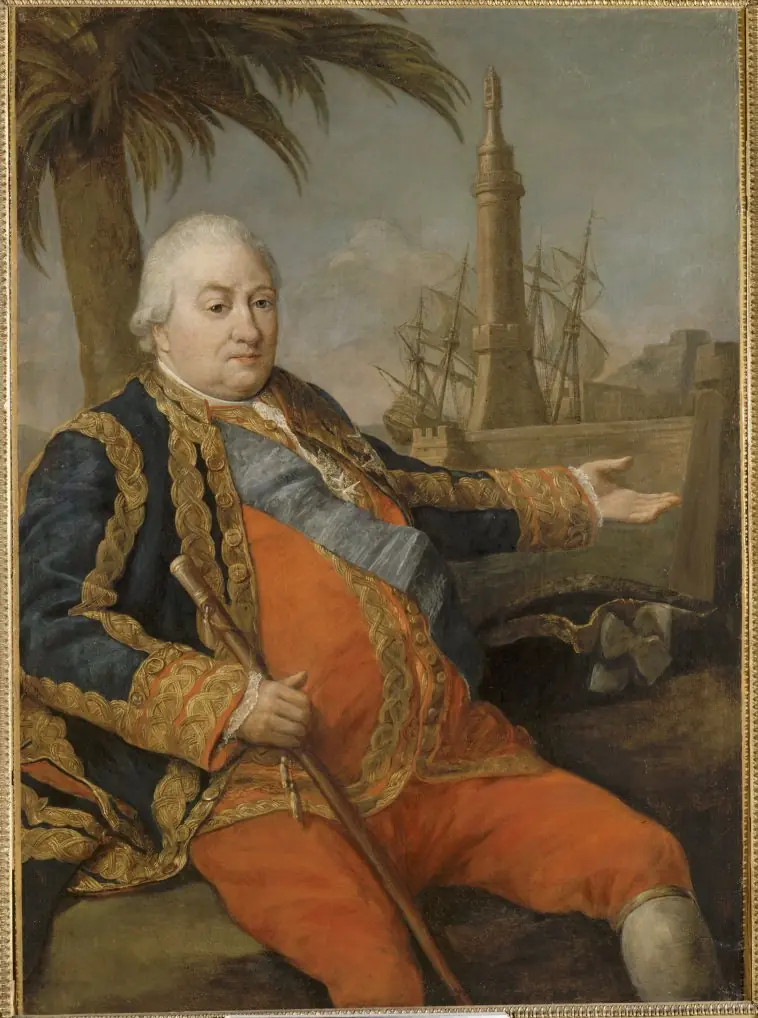 Portrait of Pierre André de Suffren de Saint Tropez (1729 – 8 December 1788)