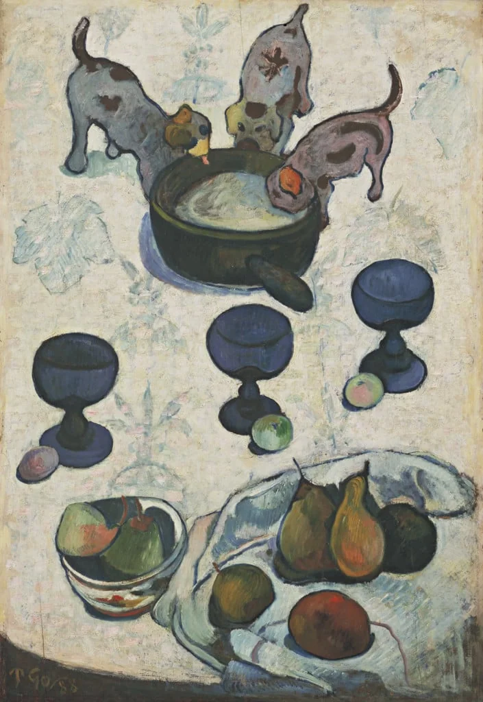 Untitled, by Paul Gauguin, oil, 1888