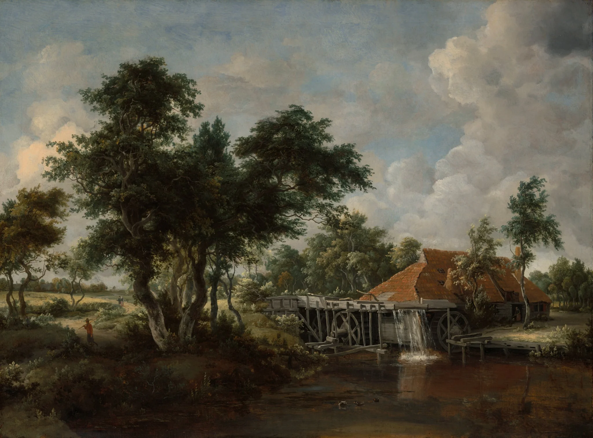 The Watermill with the Great Red Roof