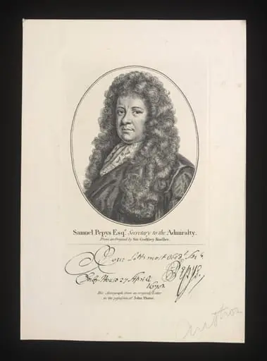 Samuel Pepys Esq