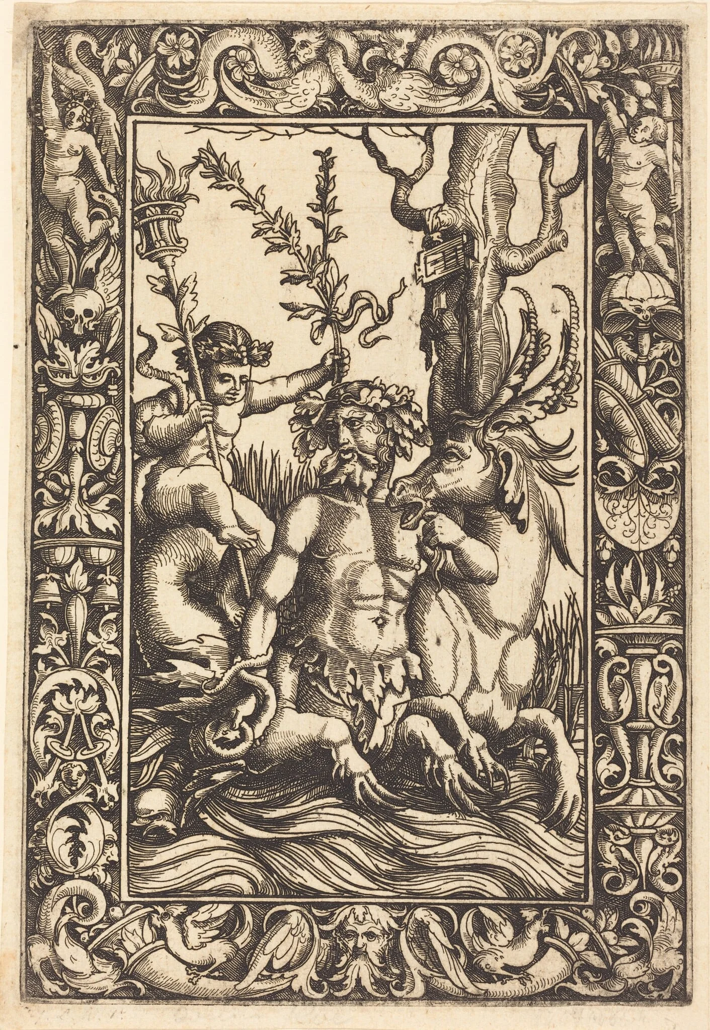 Mythological Marine Subject