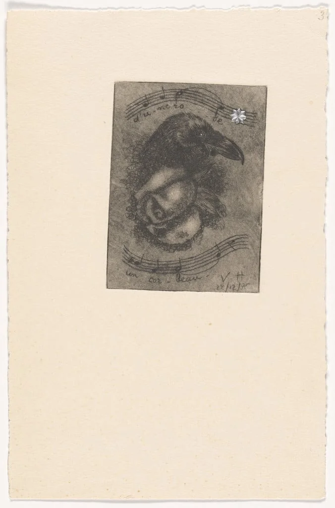 Untitled, by Valentine Gross, ink, 1936