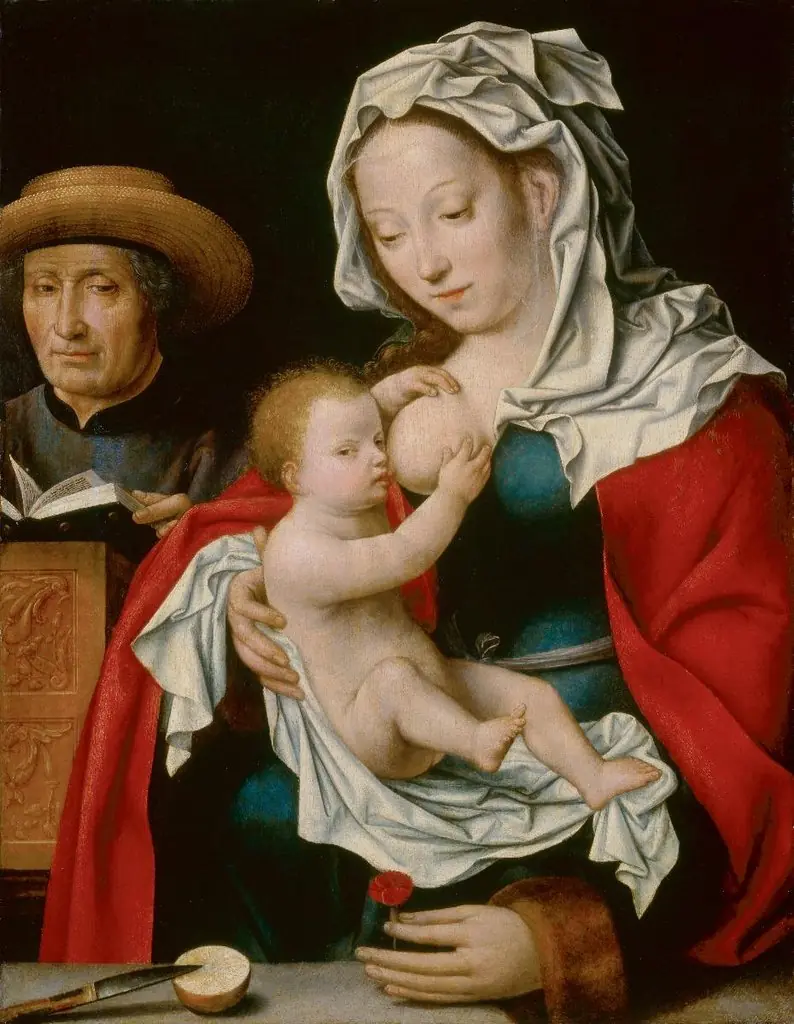 Virgin and child