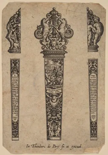 Ornament for Knife Handle