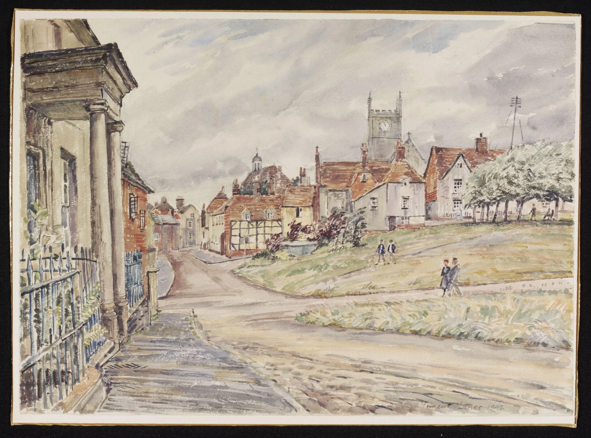The Green and St.Mary's Church, Marlborough