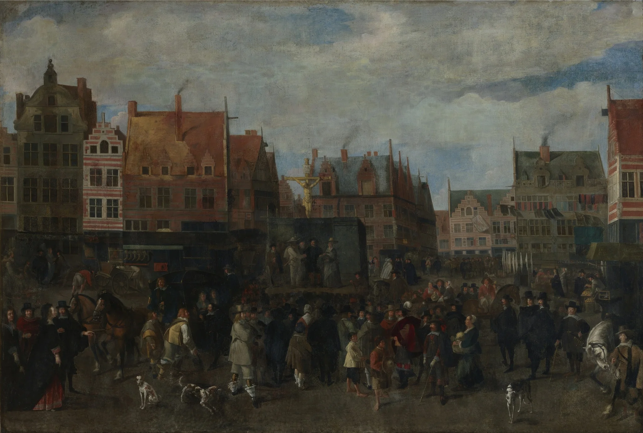 Fair on the Antwerp Meir