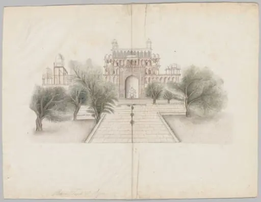 The Mausoleum of Akbar at Secundrabad
