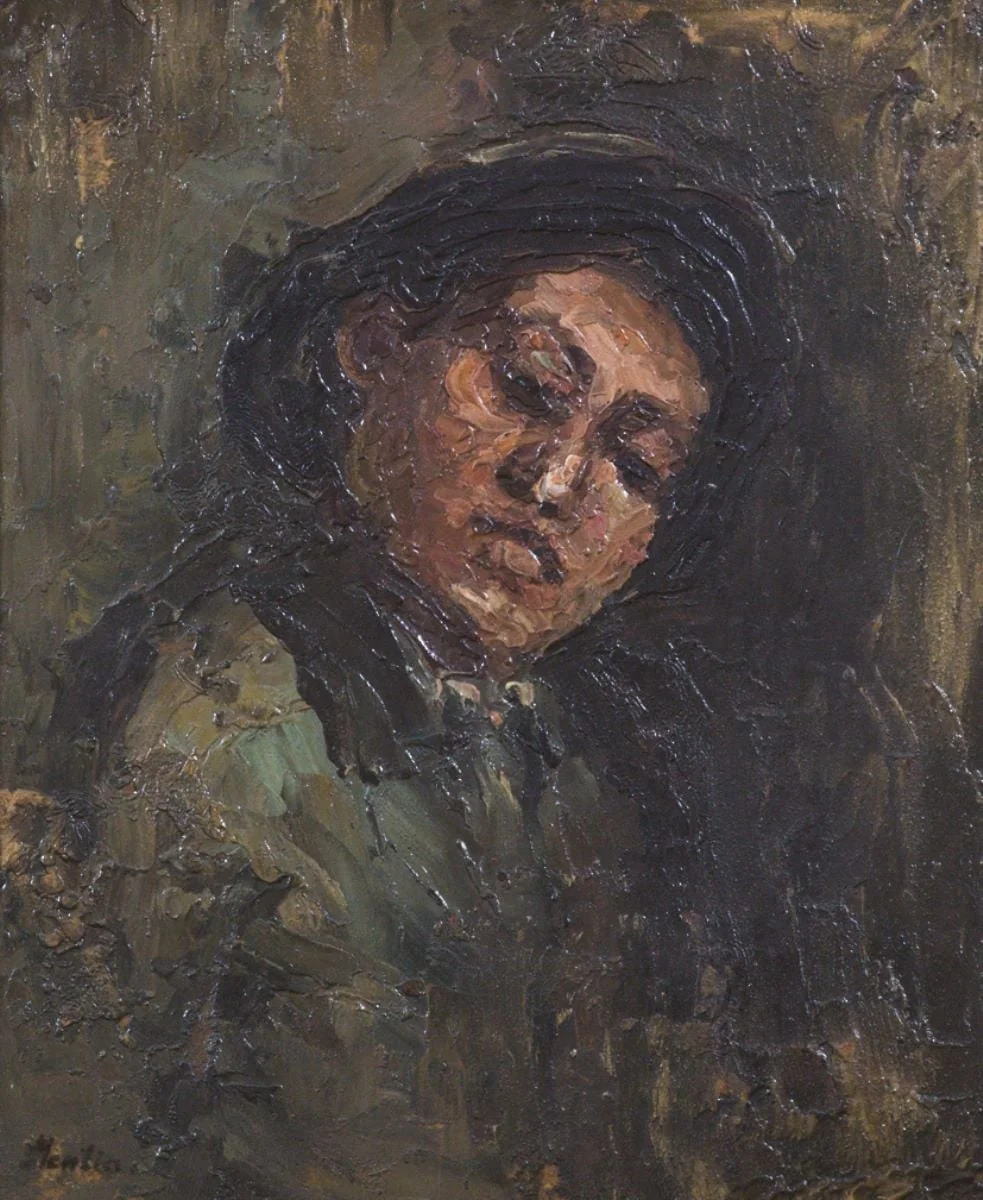 Portret de tânâr, by Sava Henția, unspecified, 1886