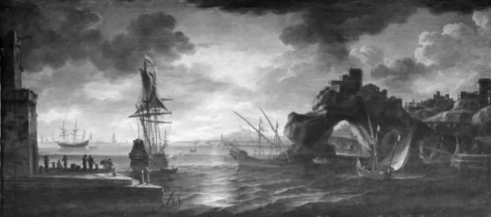 Southern Harbour, by Unknown, 1650
