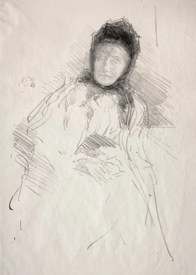 Unfinished Sketch of Lady Haden
