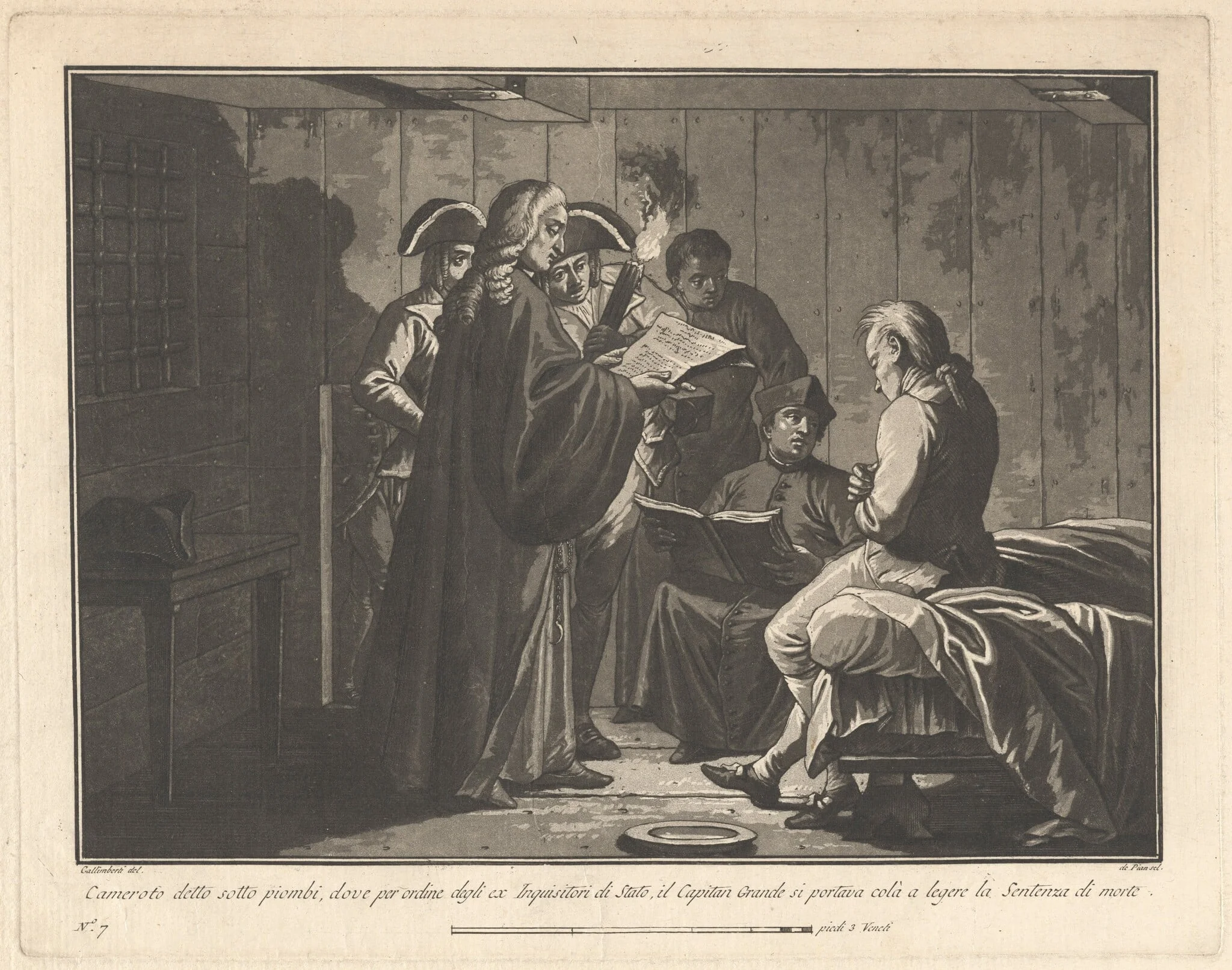 The "Sotto Piombi," Where Death Sentences Were Read
