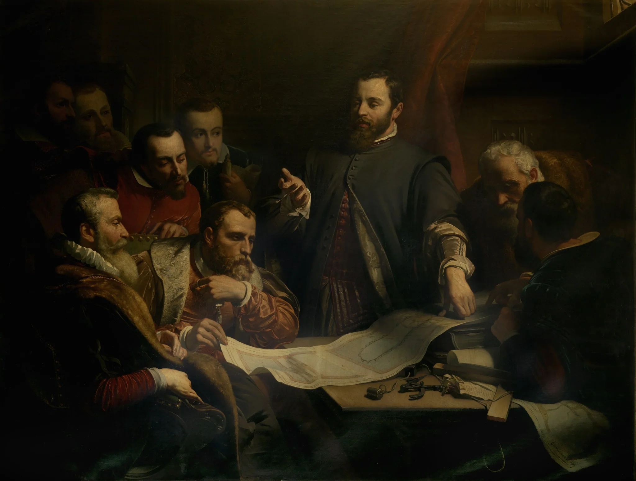 Scene from the life of Gilbert of Schoonbeke