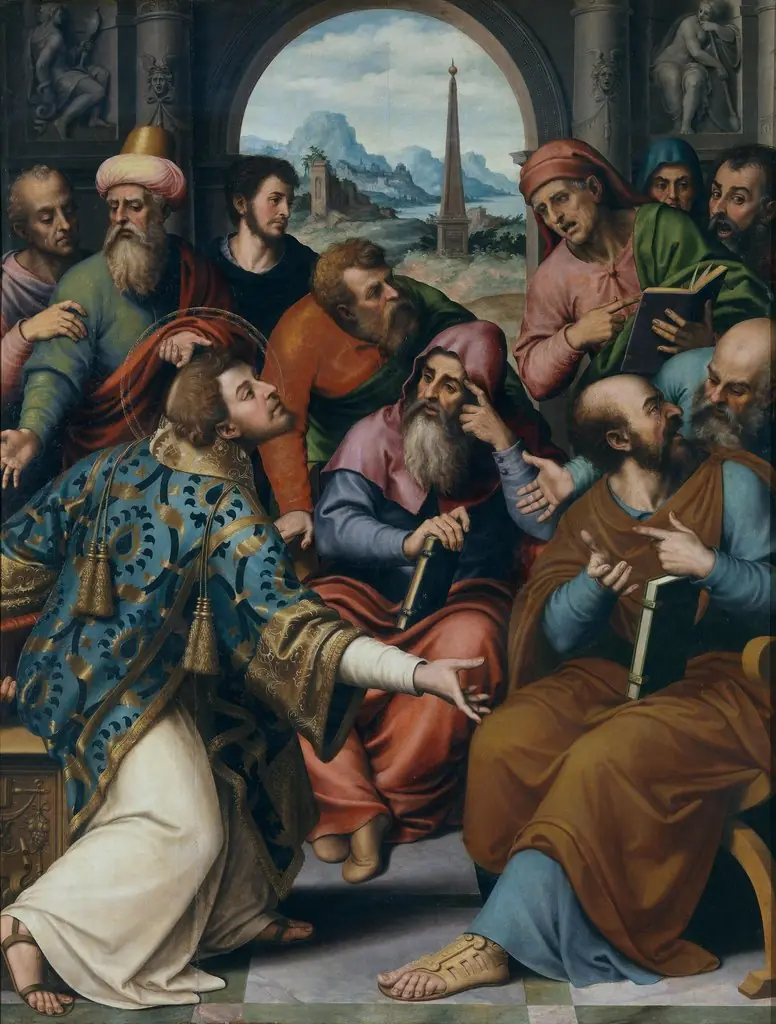 Saint Stephen in the Synagogue