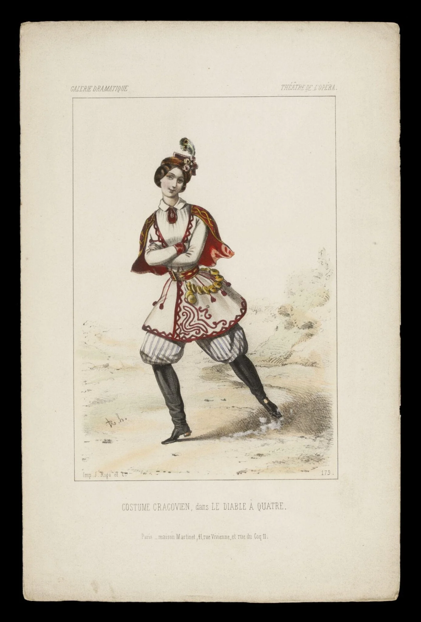 H Beard Print Collection, by J. Rigo et Cie, 1850