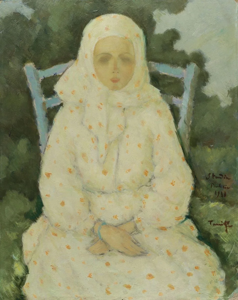 Portret de fată (Studiu din Balcic)