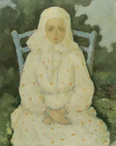 Portret de fată (Studiu din Balcic)