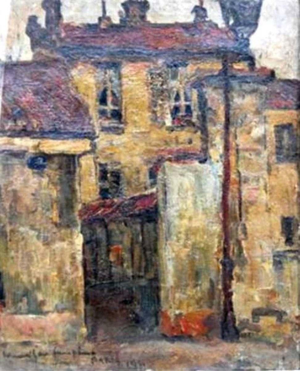 Casă la Paris, by Rudolf Schweitzer-Cumpăna, unspecified, 1931