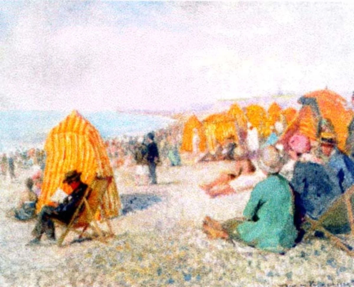 Plajă la Dieppe