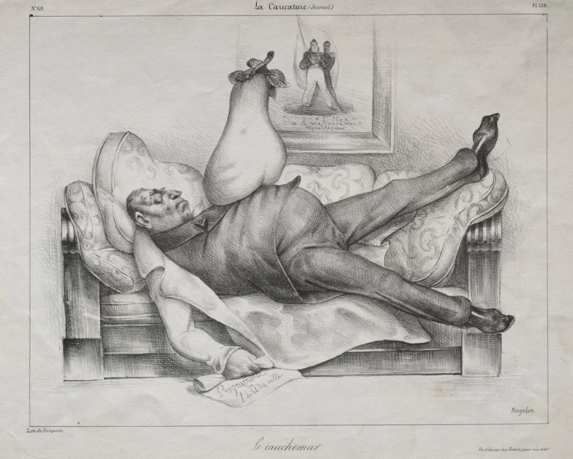 The Nightmare, by Honoré Daumier, 1832