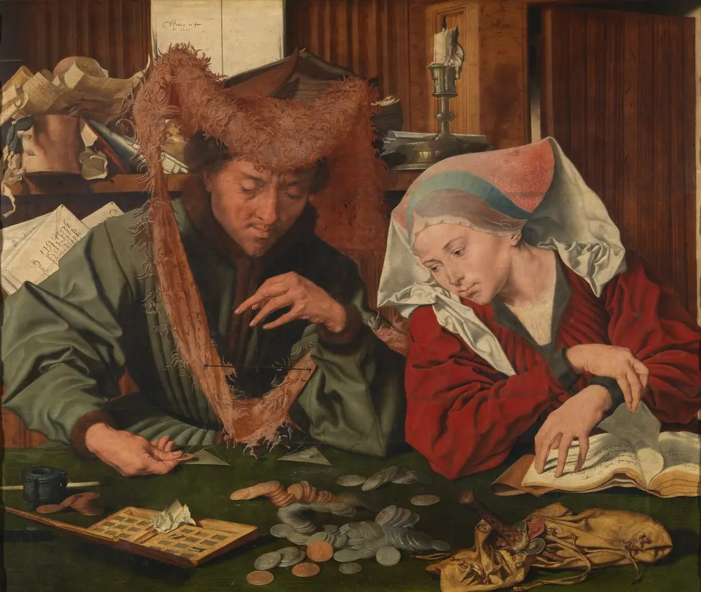 The Moneychanger and His Wife