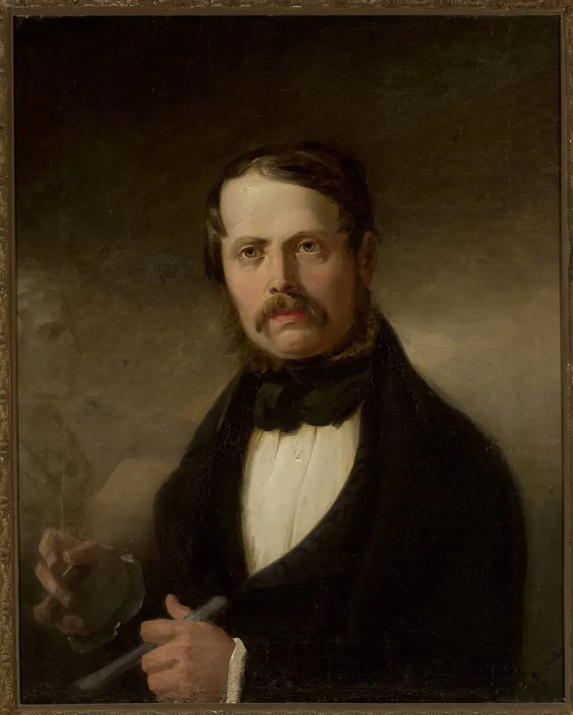 Portrait of Teofil Lenartowicz, poet and sculptor