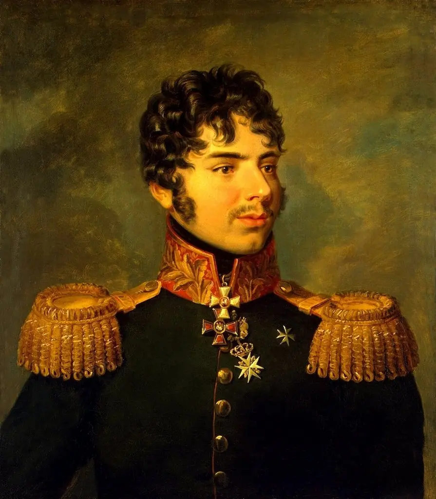 Portrait of Alexander I. Kutaisov (1784-1812)