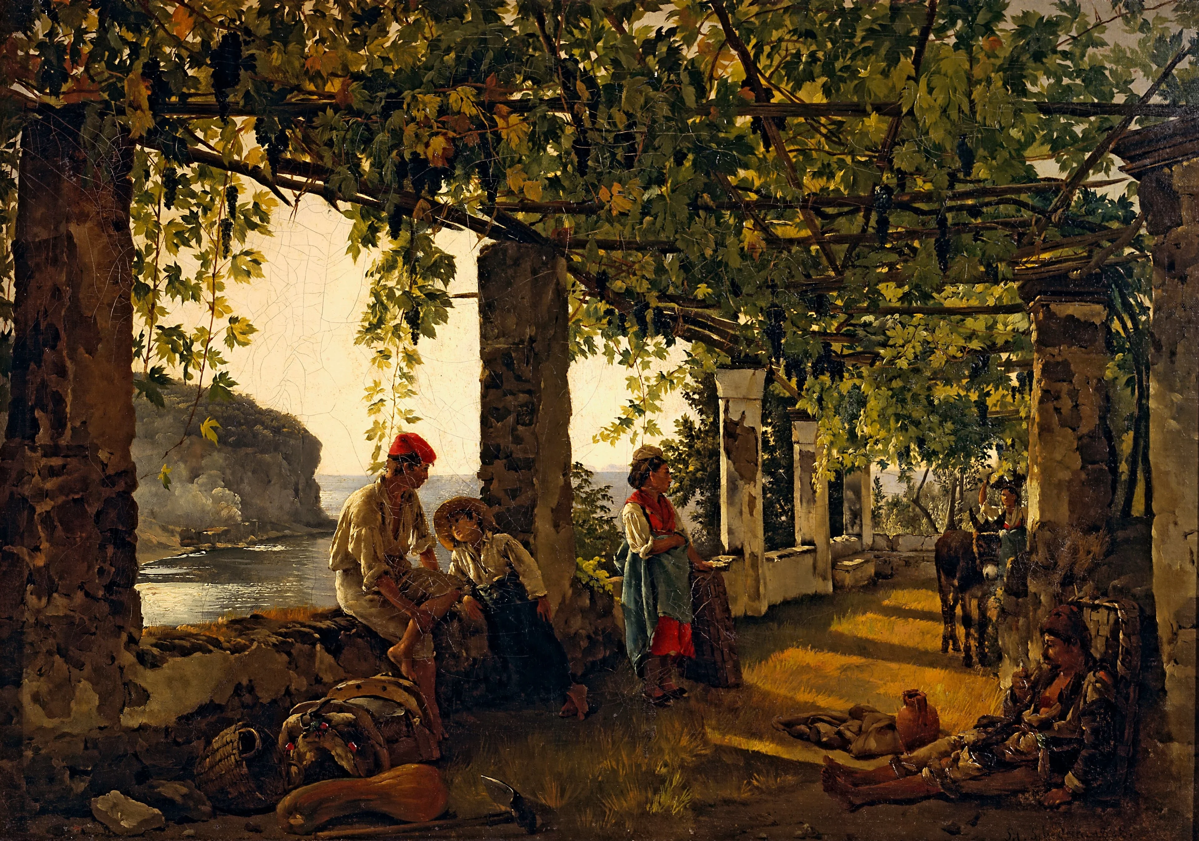 Terrace on the Seashore