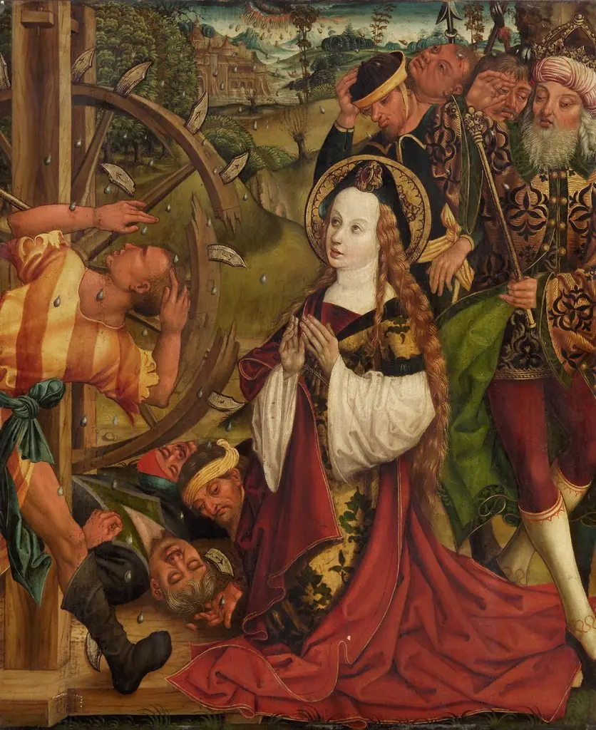 Saint Catharine with the wheel