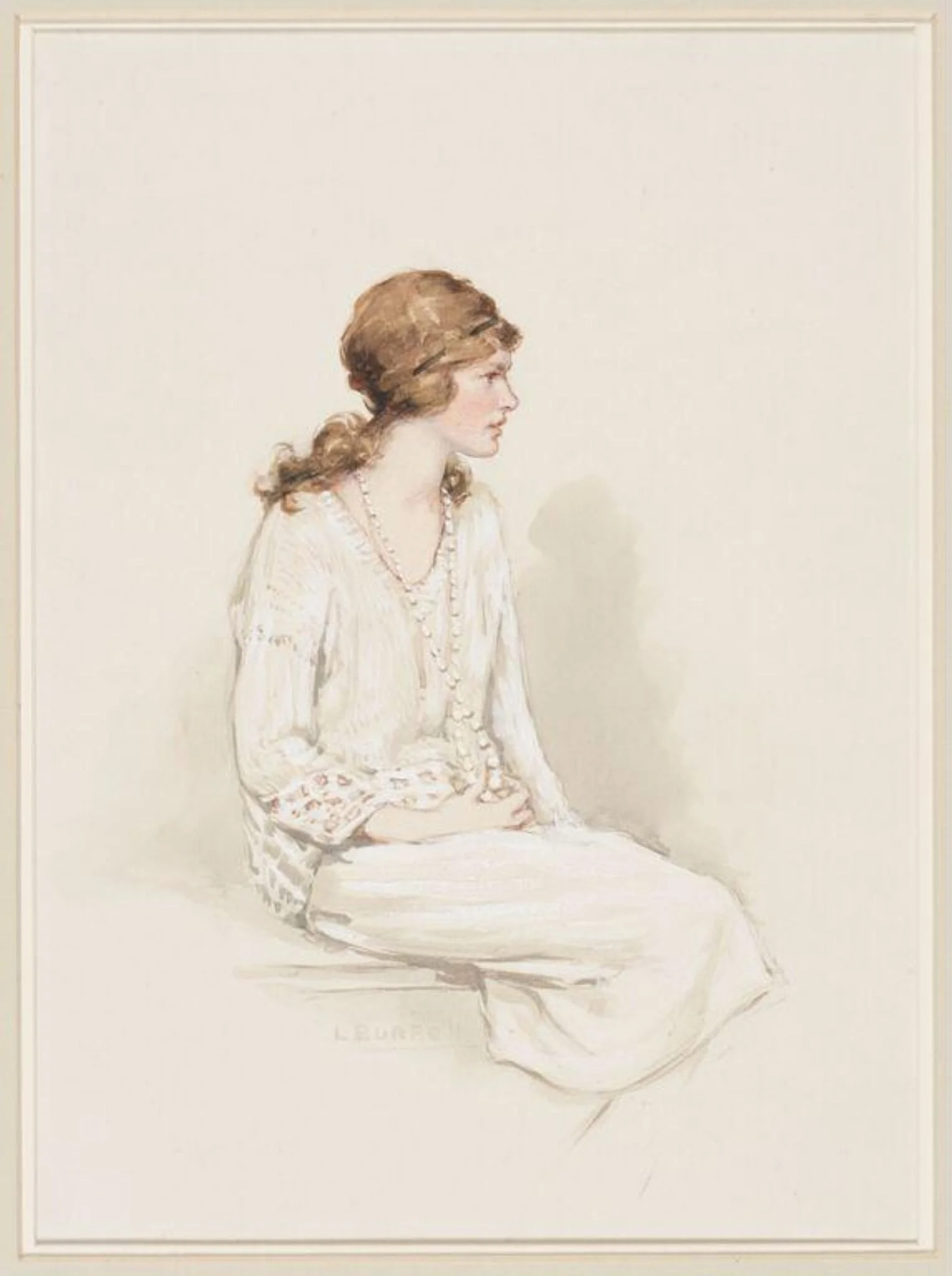 Joan Jackson (later Mrs. W.A. Paton).