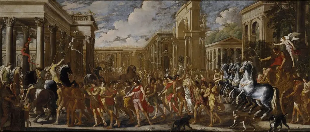 Triumphal Entry of Vespasian in Rome
