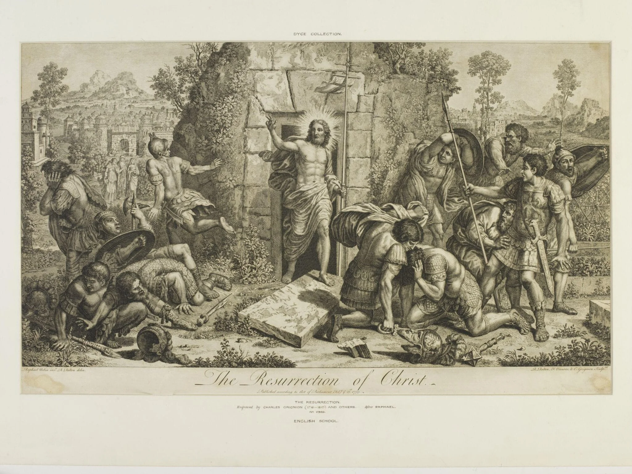 The Resurrection of Christ, by Charles Grignion, 1735
