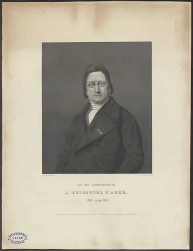 Portrait of J. Teissedre l'Ange, school intendant