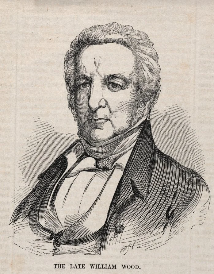 The Late William Wood, by Winslow Homer, 1857