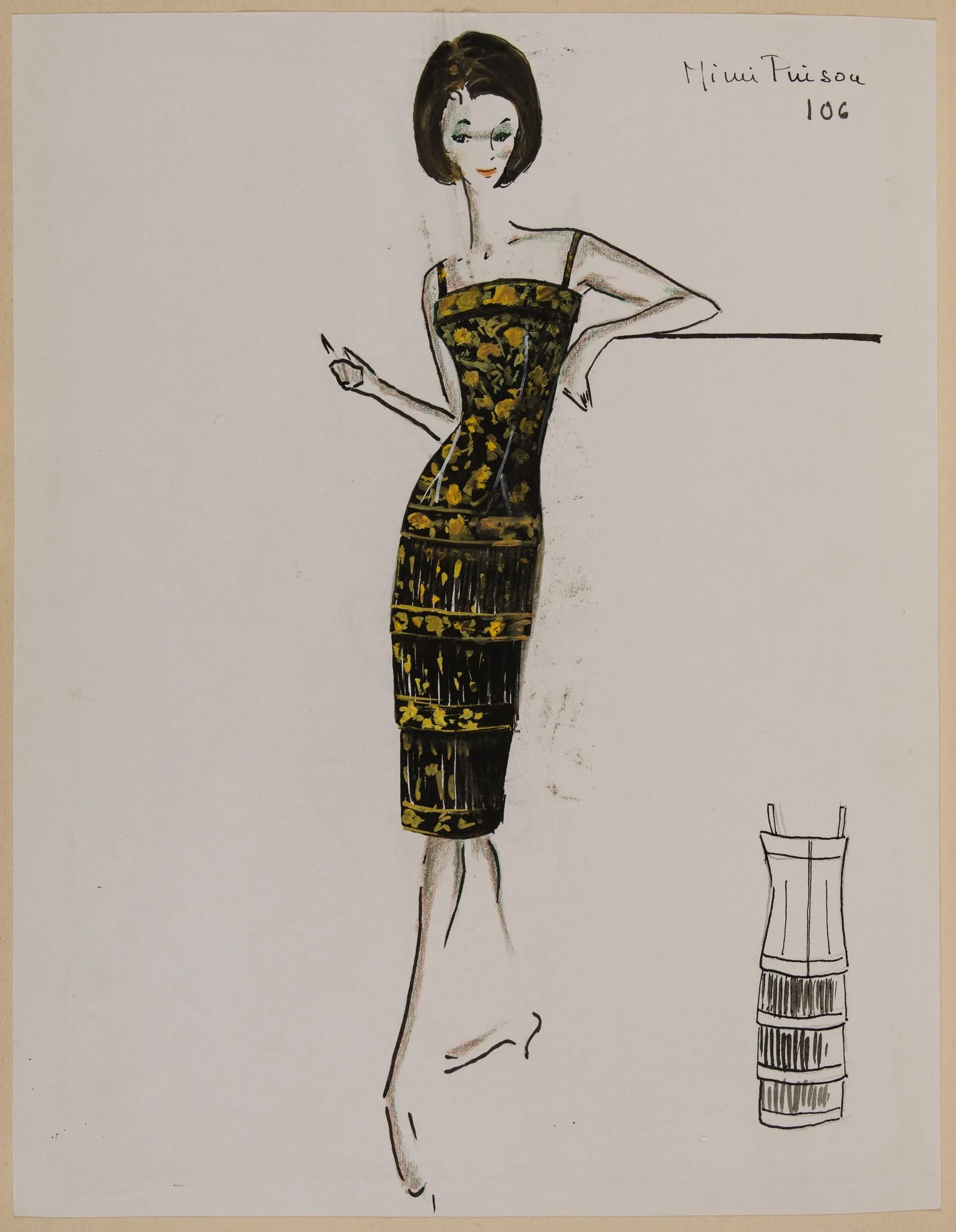 Mimi Pinson, by Carven, 1960
