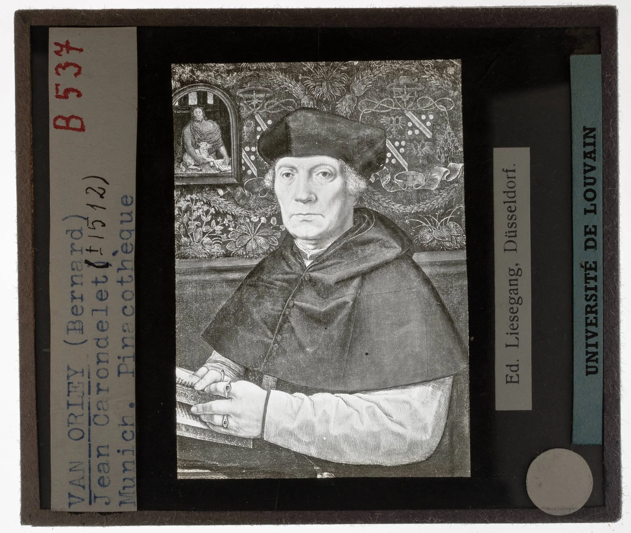 Bernard van Orley. Portret van Jean Carondelet, by Bernard Van Orley, unspecified, 1924