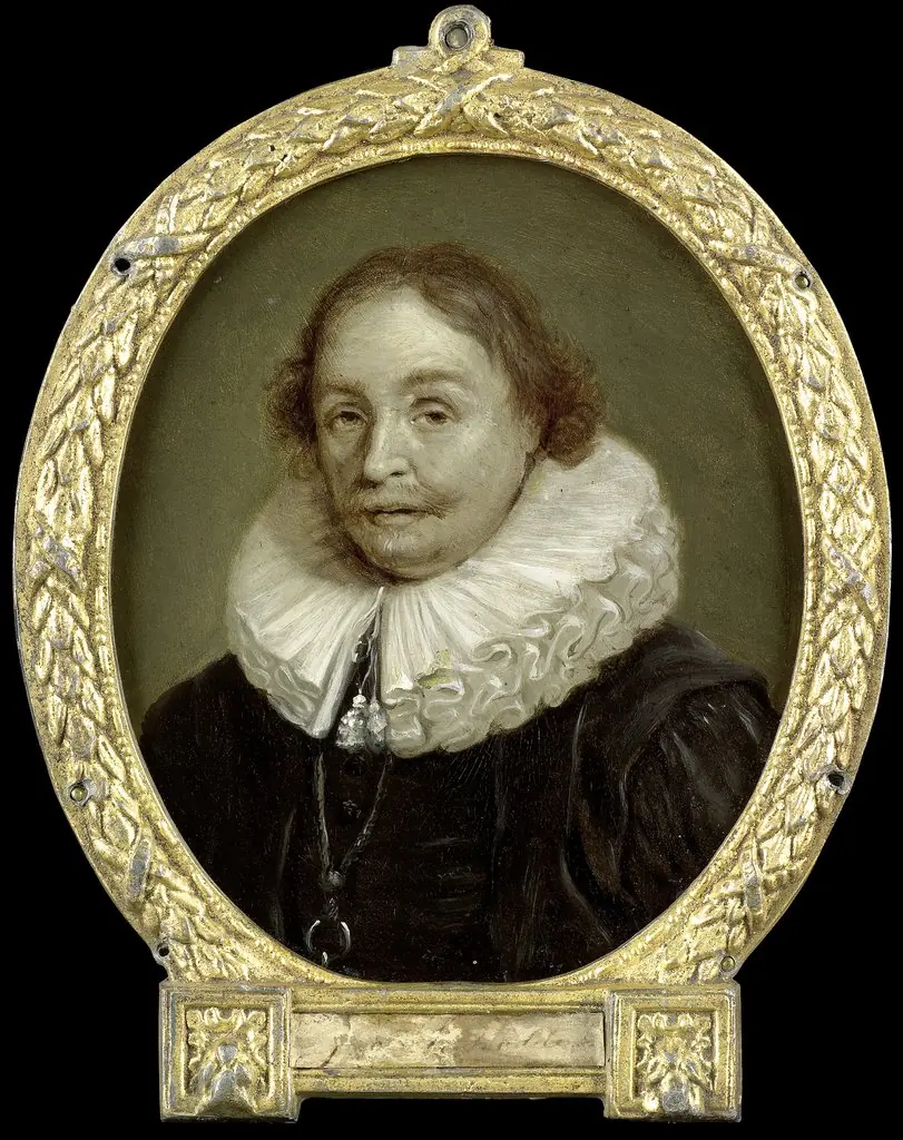 Portrait of Pierius Winsemius, Professor of Rhetoric and History in Franeker