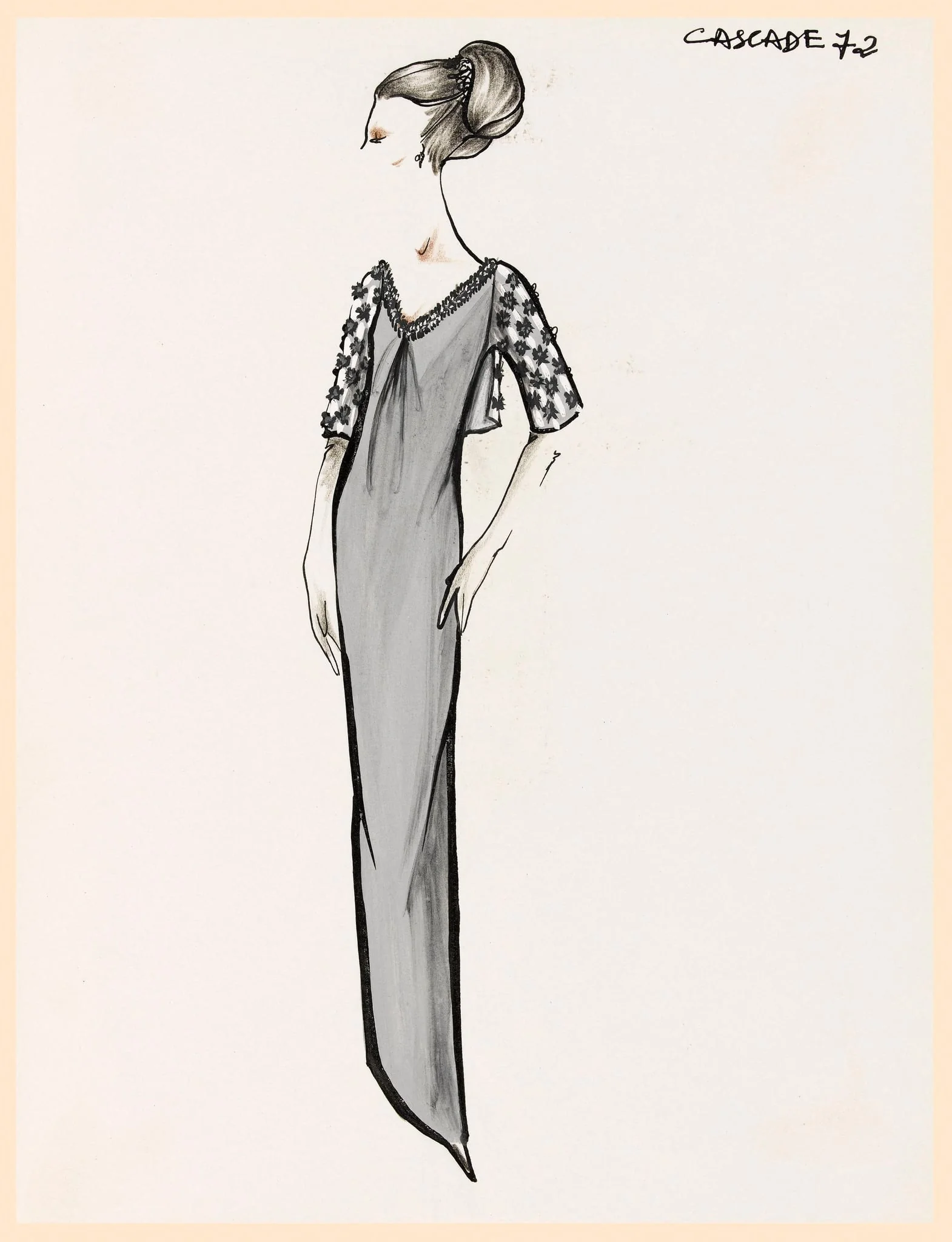 Cascade, by Carven, 1962