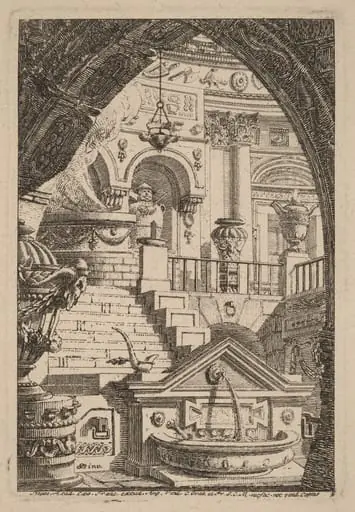Fantasy of an Antique Temple
