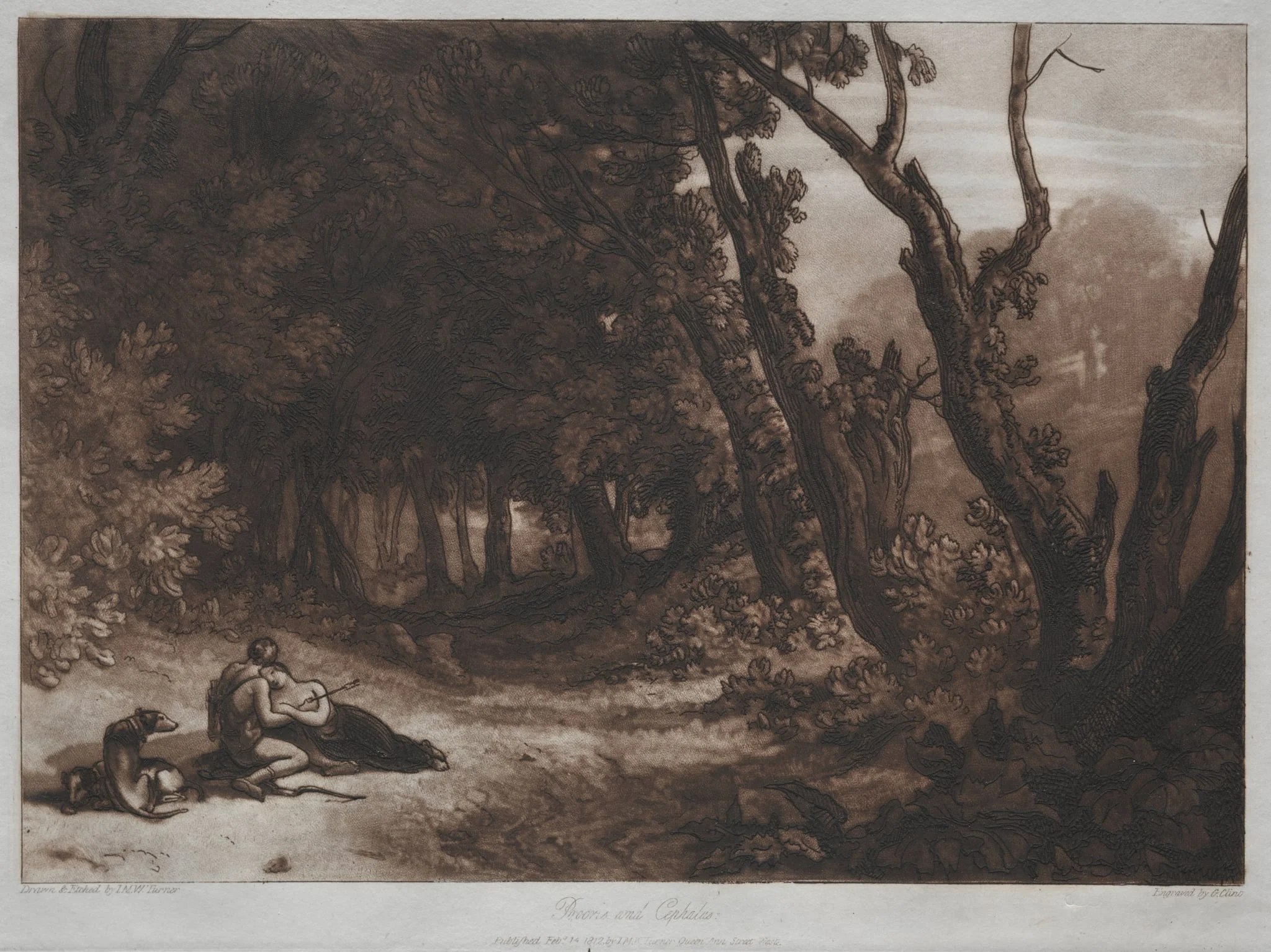 Liber Studiorum:  Procris and Cephalus