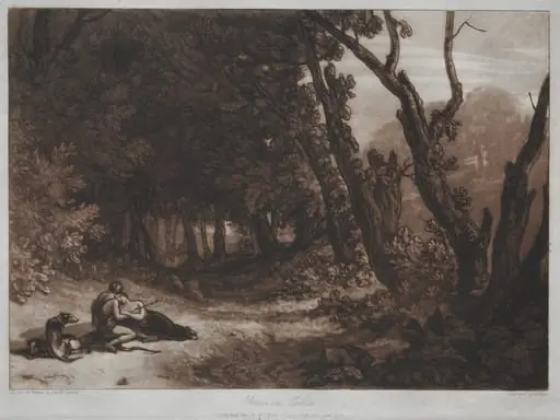 Liber Studiorum:  Procris and Cephalus
